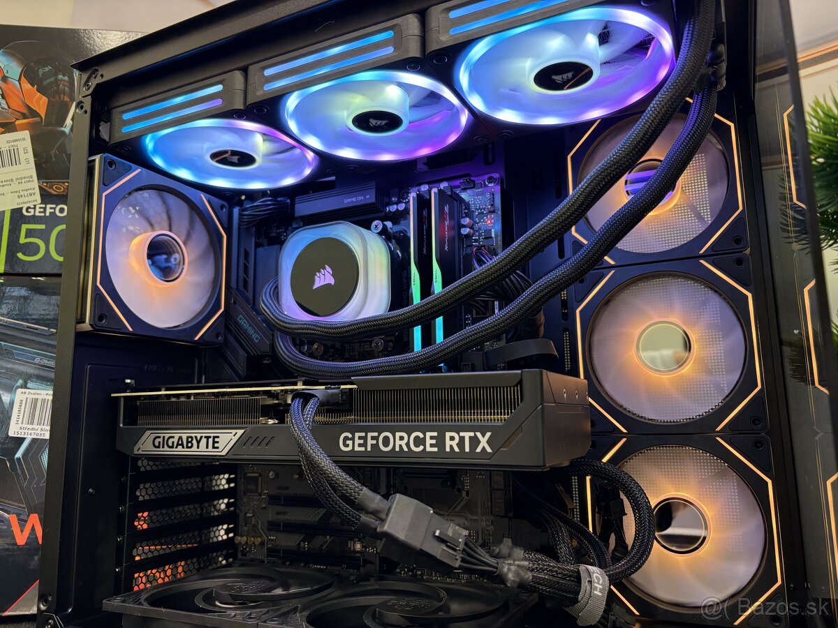 Herný PC R9 9800X3D / RTX 5080 16GB / 32GB DDR5 / 2TB NVMe