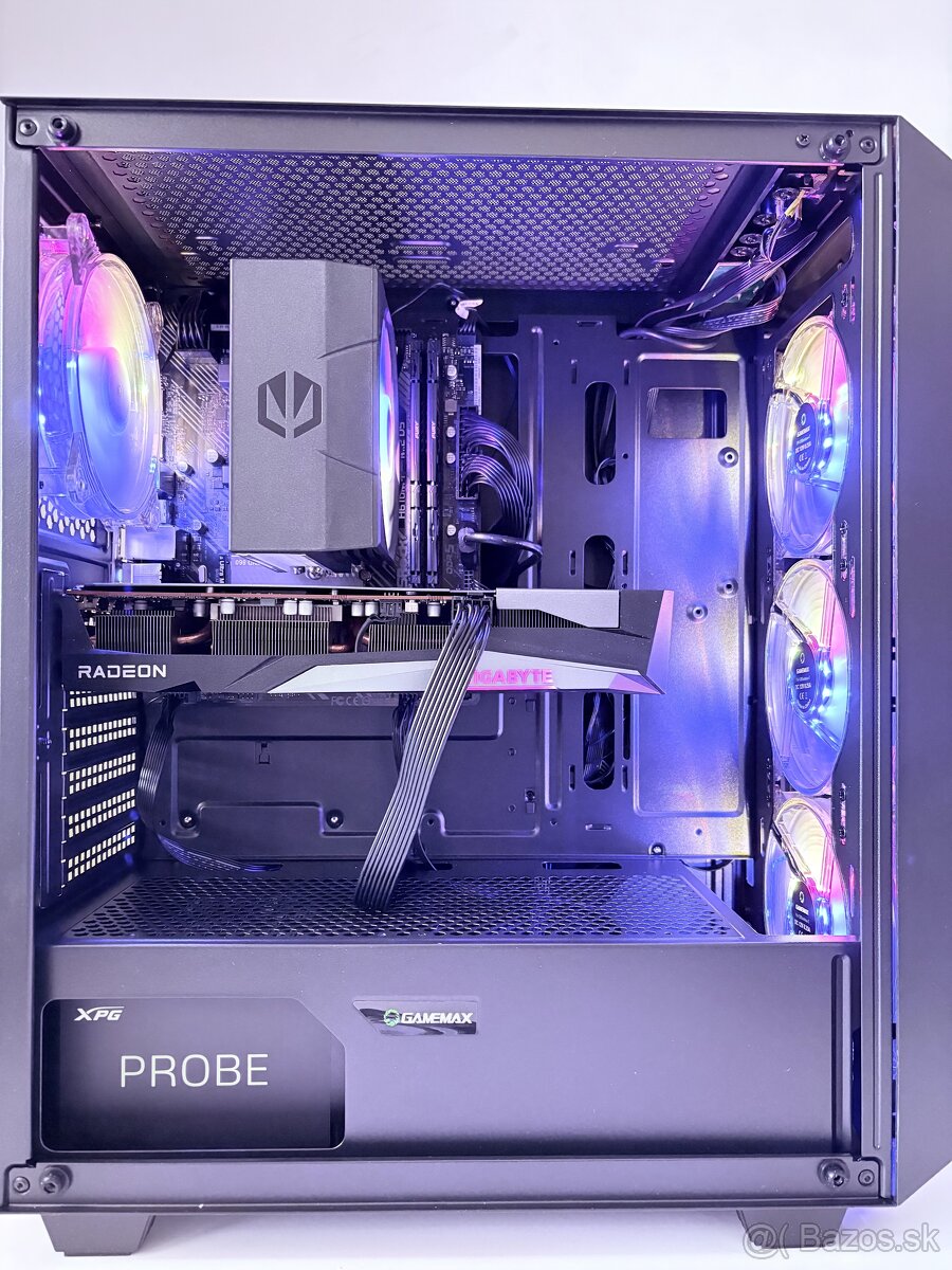 Herný PC i5-14400F / RX 6600 XT / 16GB DDR5 / 700W